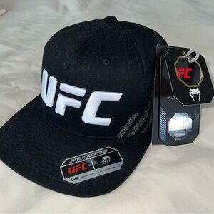 UFC Venum Authentic Fight Night Unisex Walkout Hat - Black
